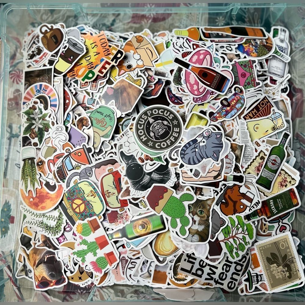 Mystery Sticker Grab Bag / 25 Stickers (poly)